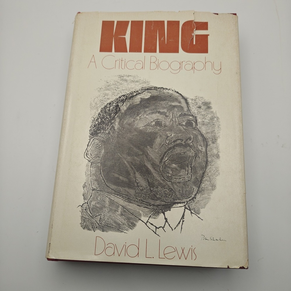 King : A Critical Biography by David L. Lewis Vintage 1970